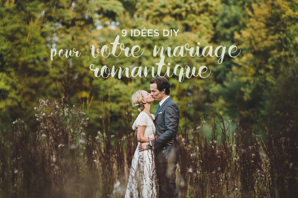 9 idées pour un mariage romantique